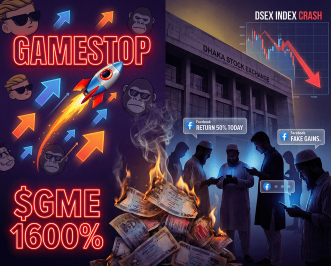 Meme Stock Phenomenon: Retail Investing Trends Reaching Dhaka Stock Exchange