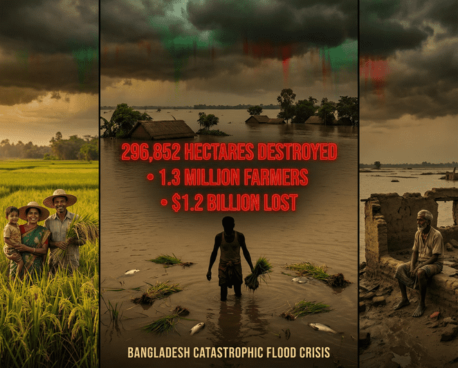 Devastating Floods and Farmer Ruin: Climate Crisis Hitting Bangladesh Agriculture Hardest