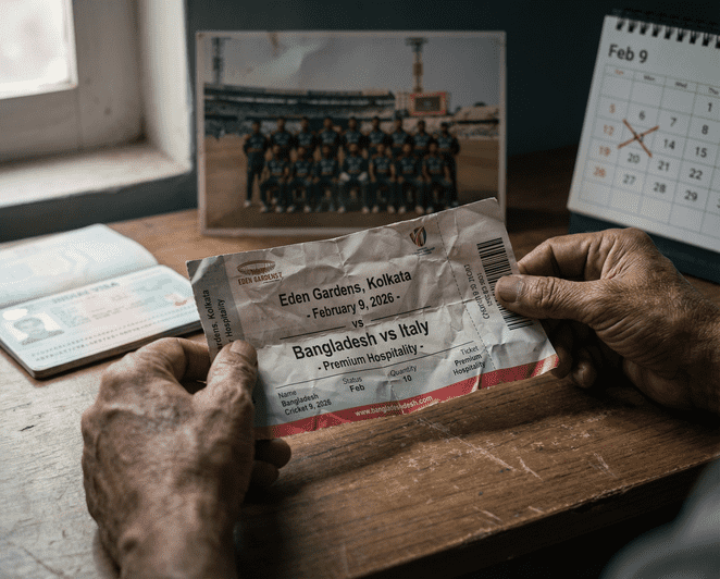 Ziaul Haque Tanin's Unused Ticket: The Symbol of Bangladesh's Lost World Cup Dream