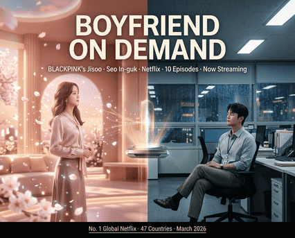 Netflix K-ড্রামা Boyfriend on Demand-এ BLACKPINK-এর জিসু — ৬ মার্চ ২০২৬ প্রিমিয়ারের পর ৪৭ দেশে ১ নম্বর।
